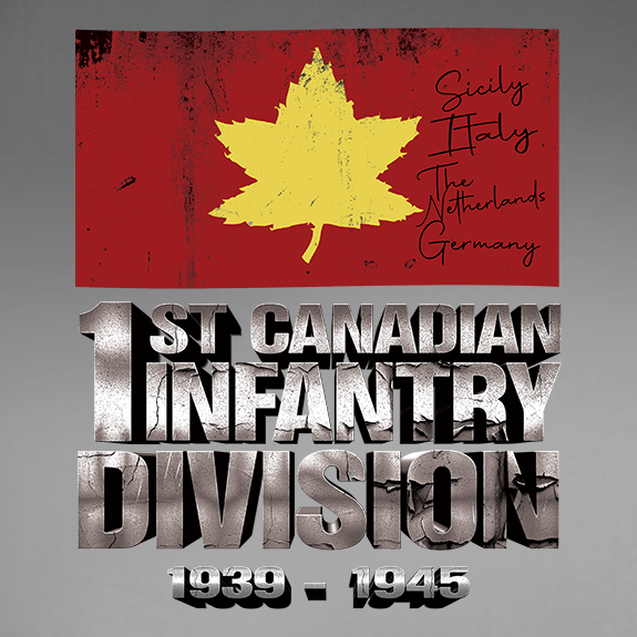 1st Canadian Infantry Divison World War 2 Decal - Canada For Victory product image