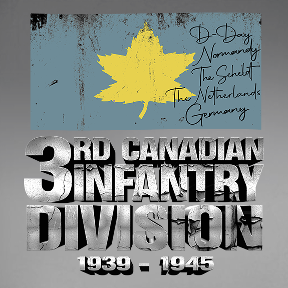 3rd Canadian Infantry Divison World War 2 Decal - Canada For Victory product image