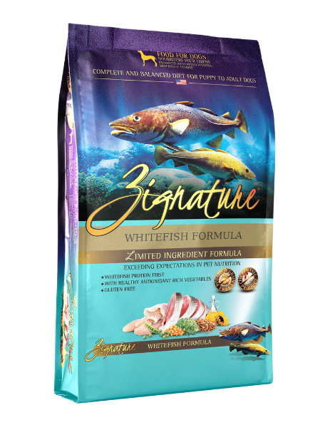 what is zignature dog food