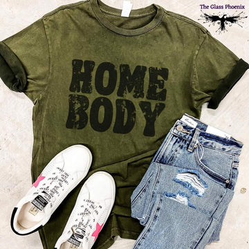 Homebody Tee - OD Green