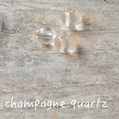 champagne quartz stones