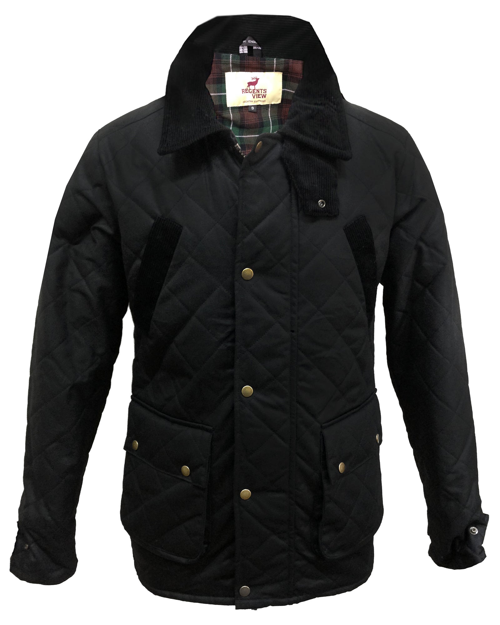 quilted wax jacket mens