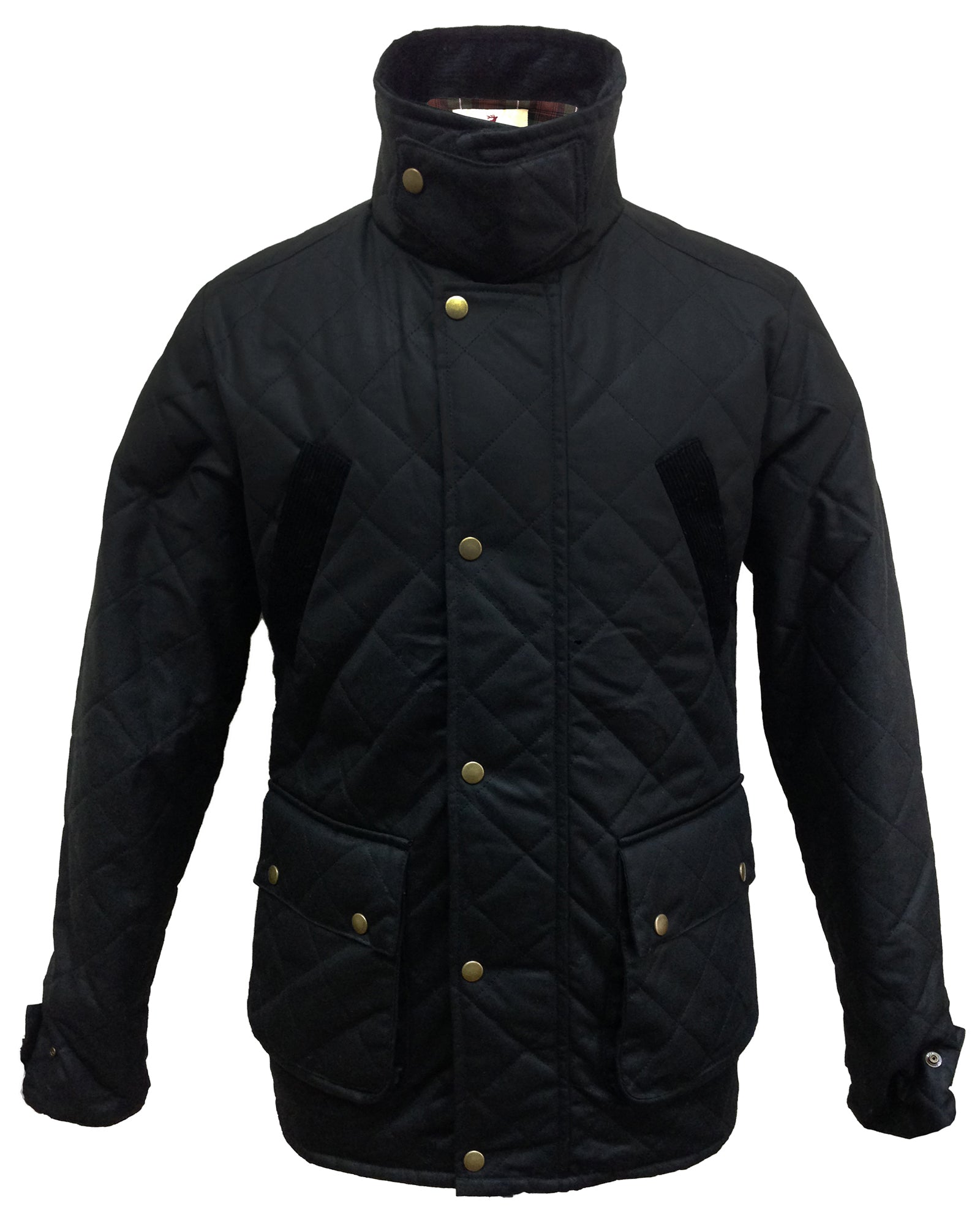 mens quilted wax jacket