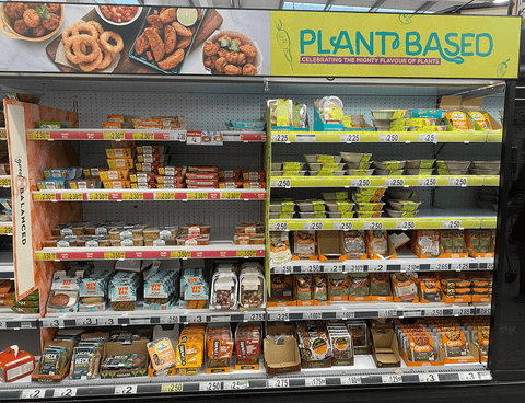 Asda Plant-Based Vegan Chilled Cabinet