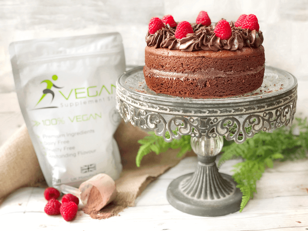 High protein vegan chocolate cake recipe