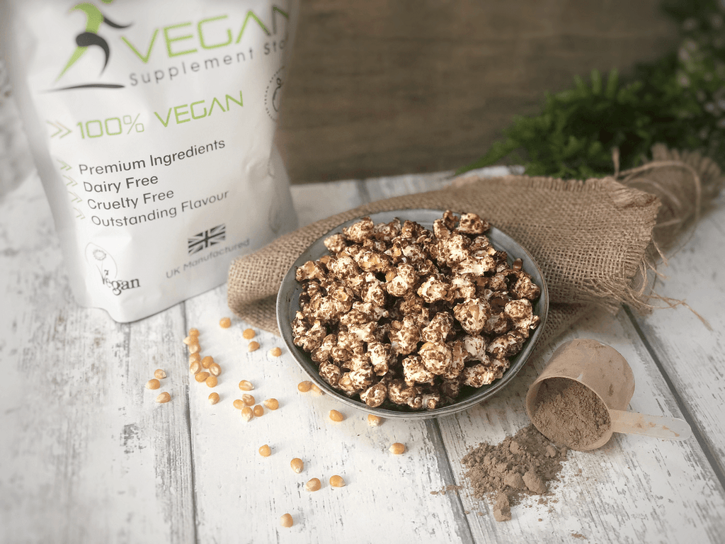 Chocolate Salted Protein Popcorn