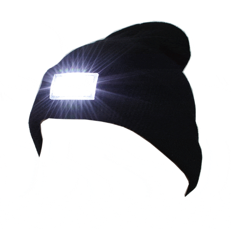 led stocking hat