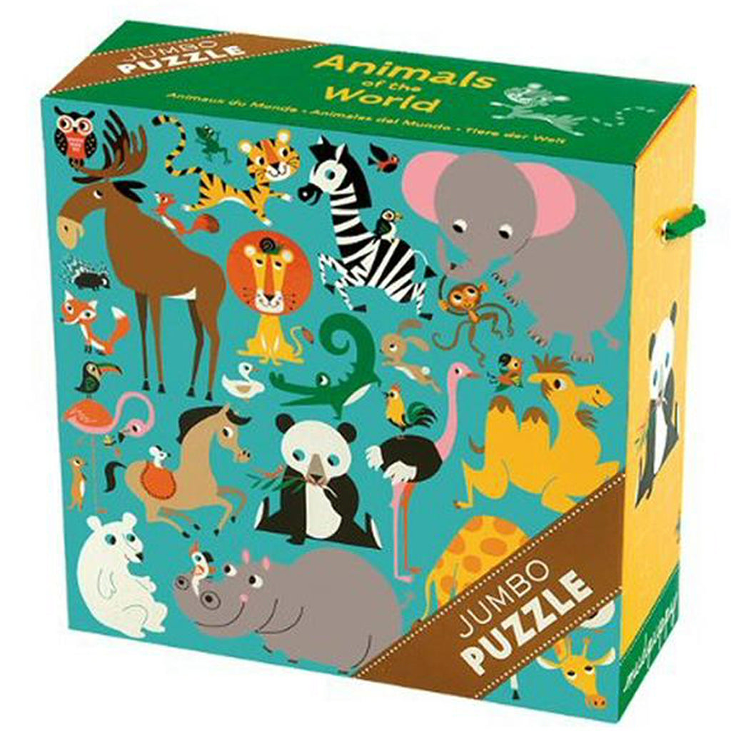 Animals of the World Jumbo Puzzle 25 piece | Momma's Home Store