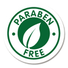 Paraben free leaf logo