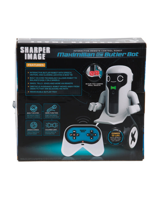 sharper image robot butler