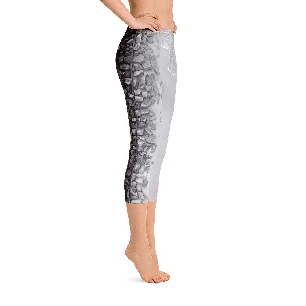 Jetti Black and White Capris – Gritti Britches