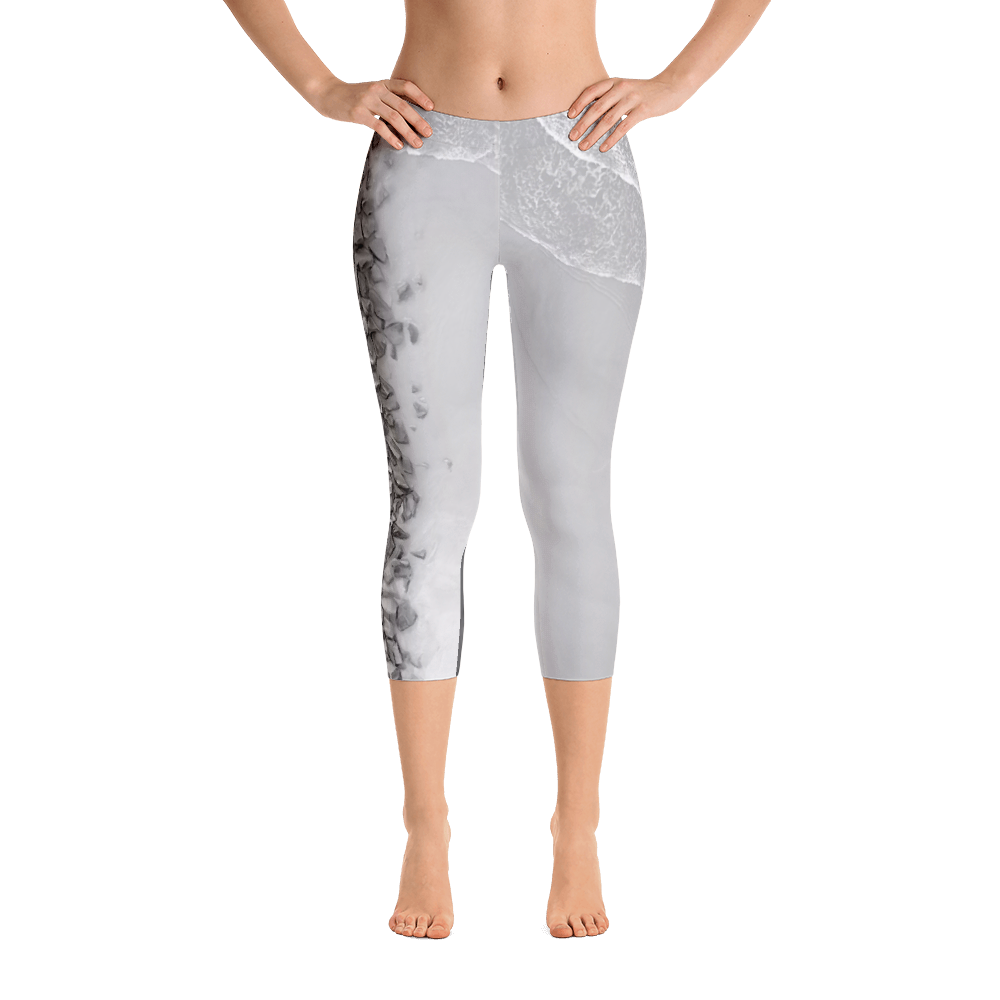 Jetti Black and White Capris – Gritti Britches