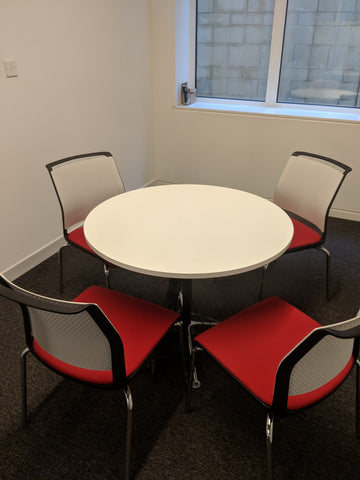 Senator Circular Meeting Room Table 1200mmdia Workplace