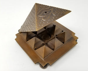 Cone Incense Burner || Egyptian Pyramid