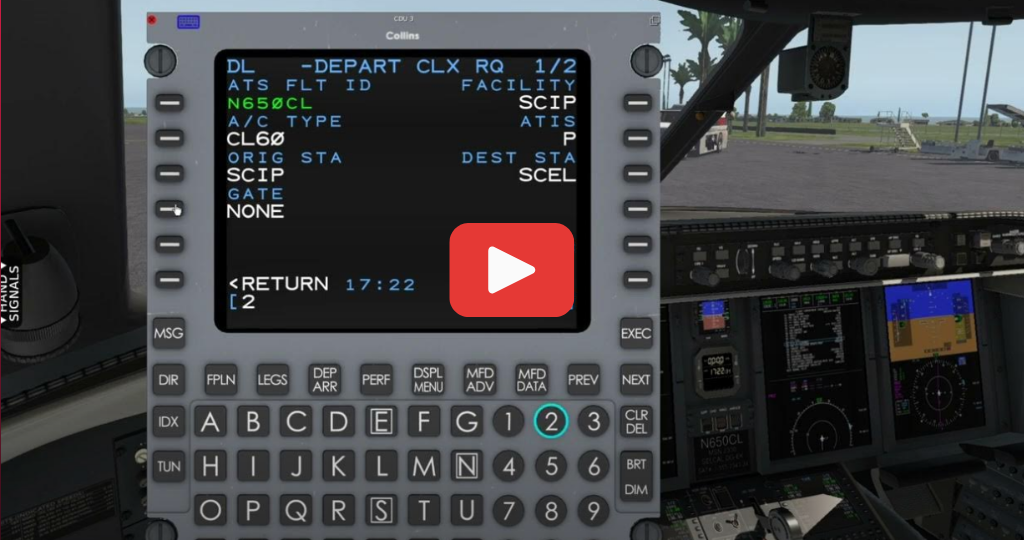 ACARS Pre-Departure Clearance YouTube Video