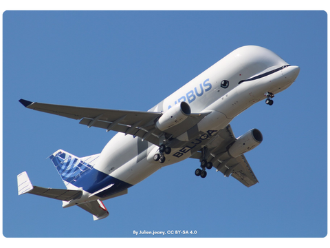 Airbus Beluga XL Photo by Julien.jeany, CC BY-SA 4.0