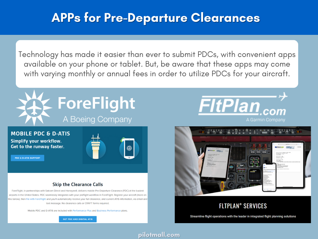 Apps for PDCs - Pilot Mall