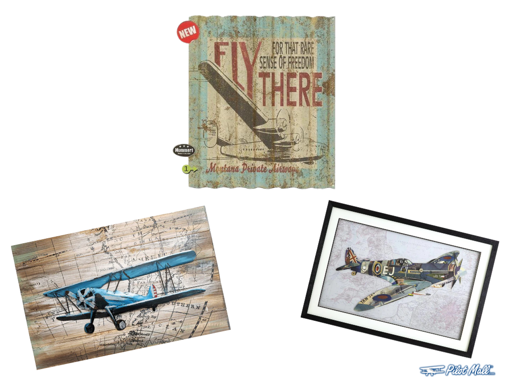 Aviation Themed Home Office Décor From Pilot Mall