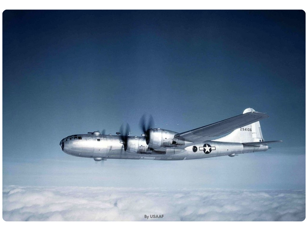 B-29A-30-BN on a long-range mission