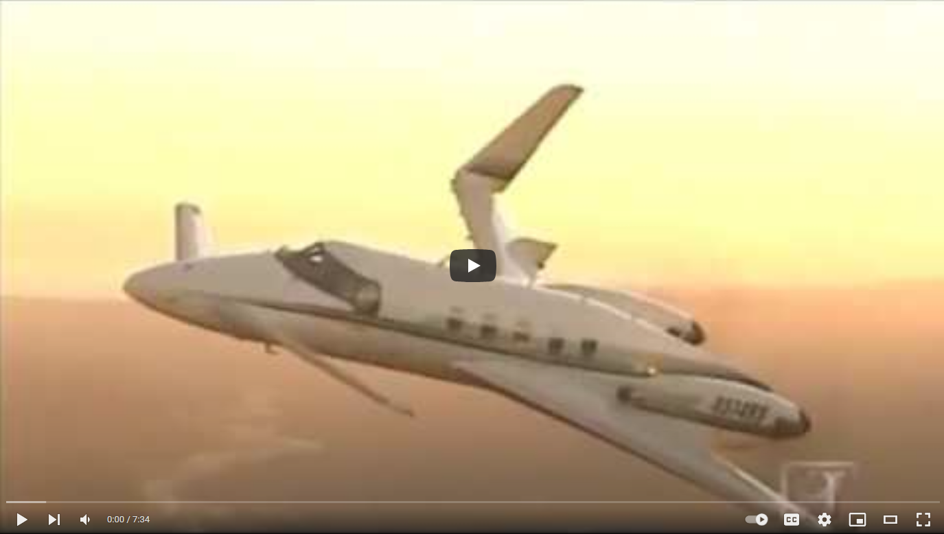 A Video on Beechcraft Starship - Revolutionary Aircraft Technology by Meritamity