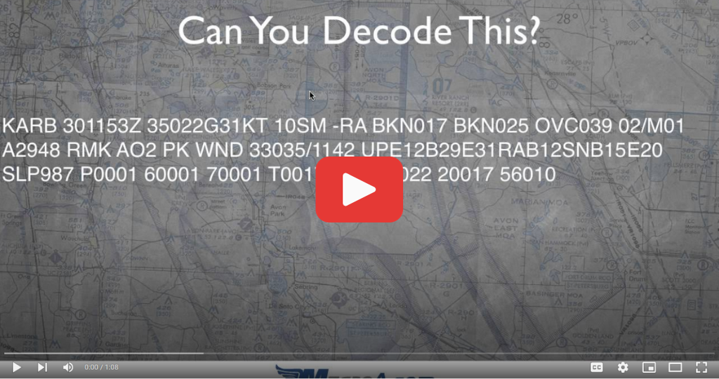 Can You Decode This METAR? - MzeroA Flight Training