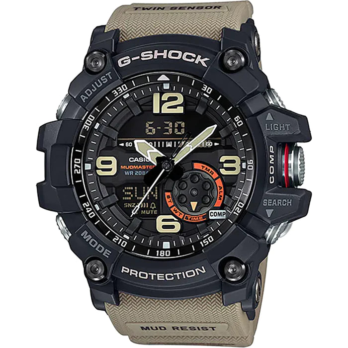 Casio Mudmaster G-Shock Military Beige Watch