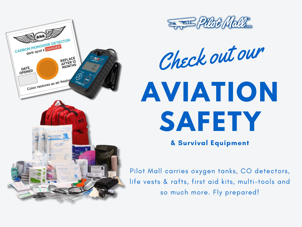 Consulte nuestro equipo de supervivencia y seguridad de la aviación - Pilot Mall
