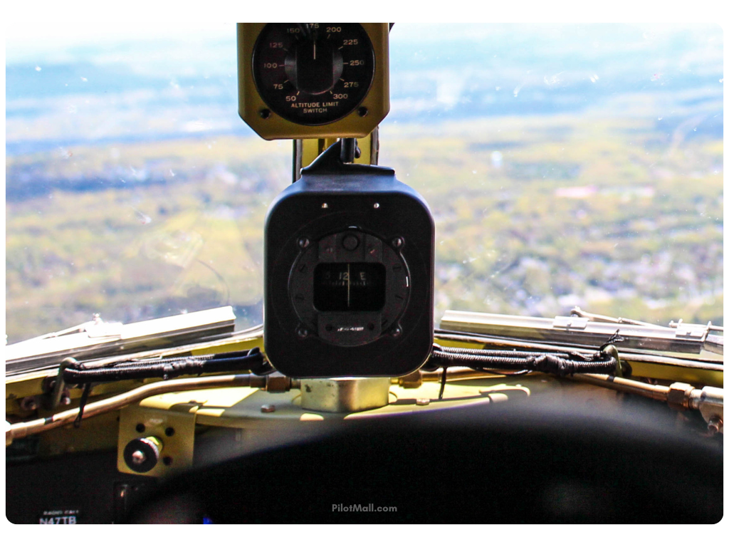 Closeup of Magnetic Compass - Pilot Mall