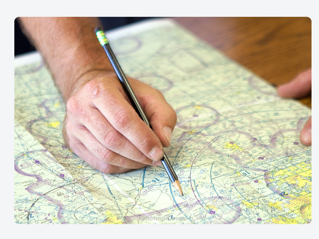 Cross Country Flight Planning on Sectional Chart - Pilot Mall