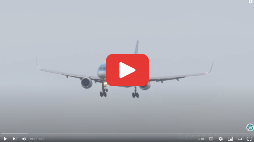 Crosswind difficulties - Worst conditions in history - YouTube Video