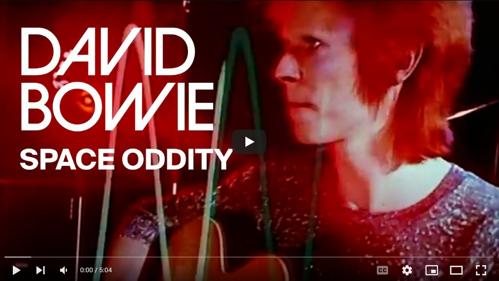 “Space Oddity” by David Bowie