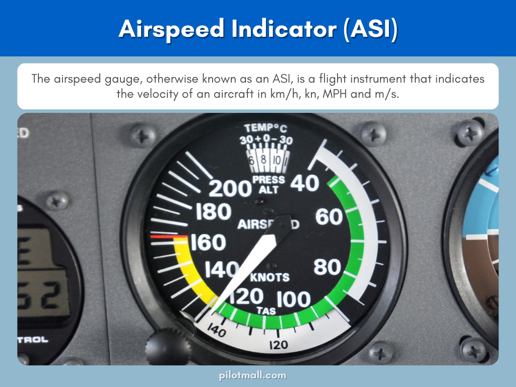Flight Instruments - Airspeed Indicator - Pilot Mall