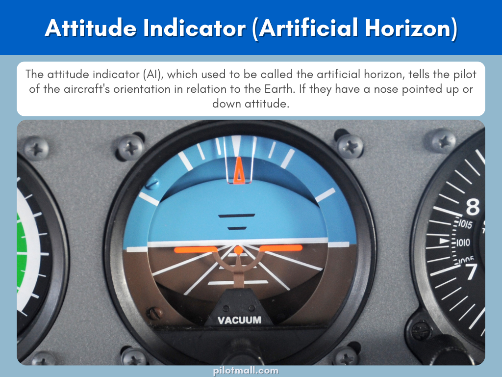 Flight Instruments - Attitude Indicator - Pilot Mall