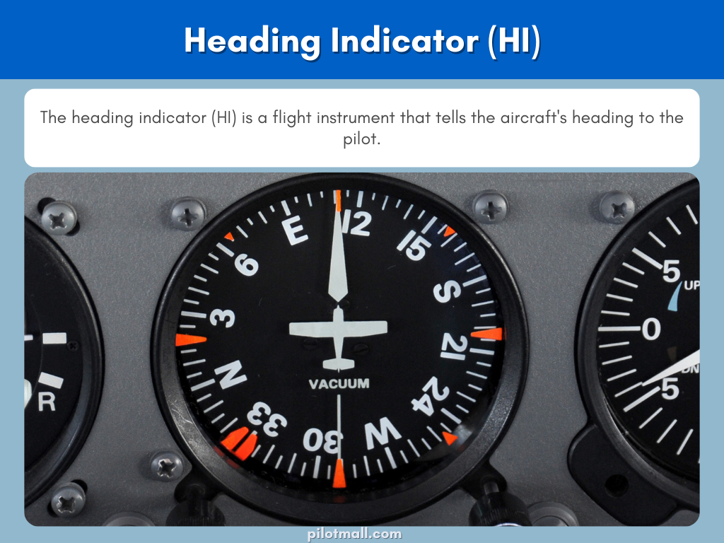Flight Instruments - Heading Indicator - Pilot Mall