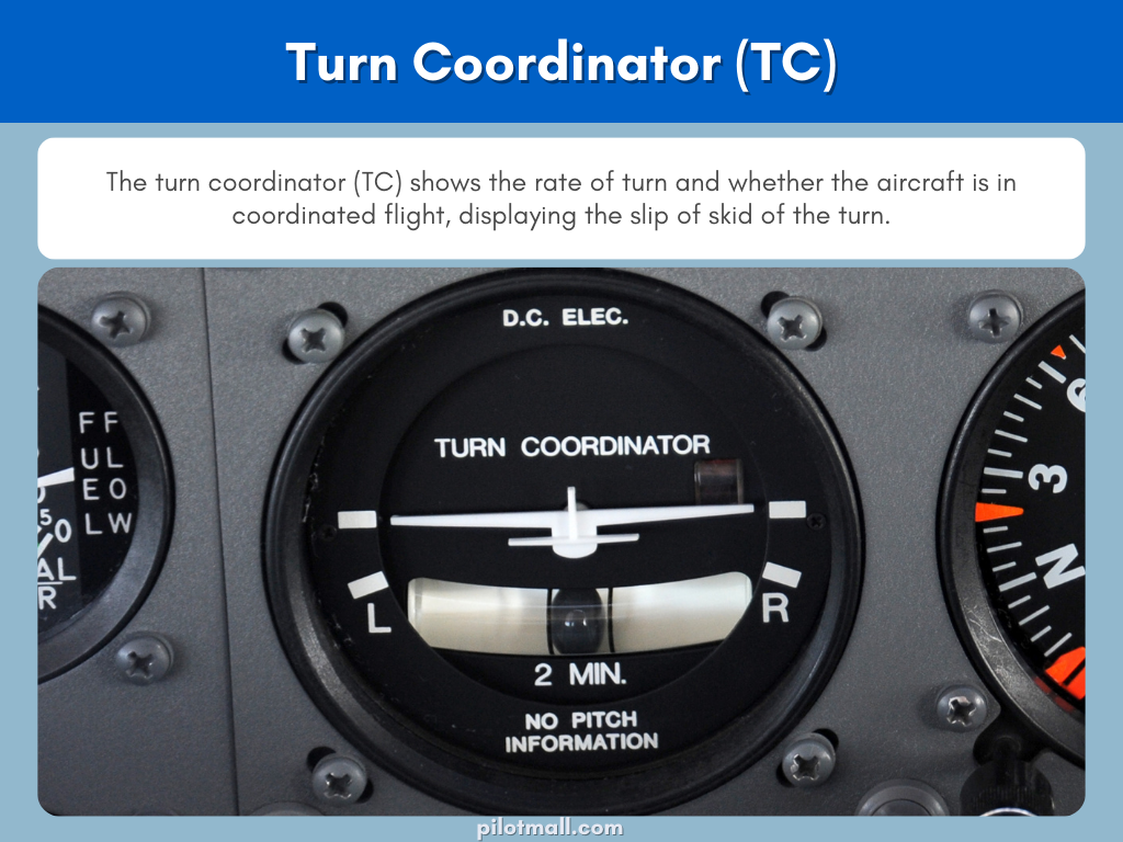 Flight Instruments - Turn Coordinator - Pilot Mall