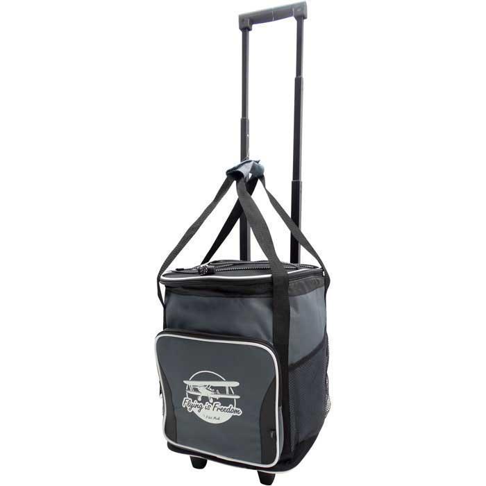 Flying is Freedom Koozie Tailgate Rolling Cooler