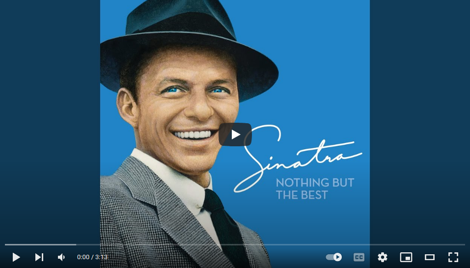 “Come Fly With Me” by Frank Sinatra