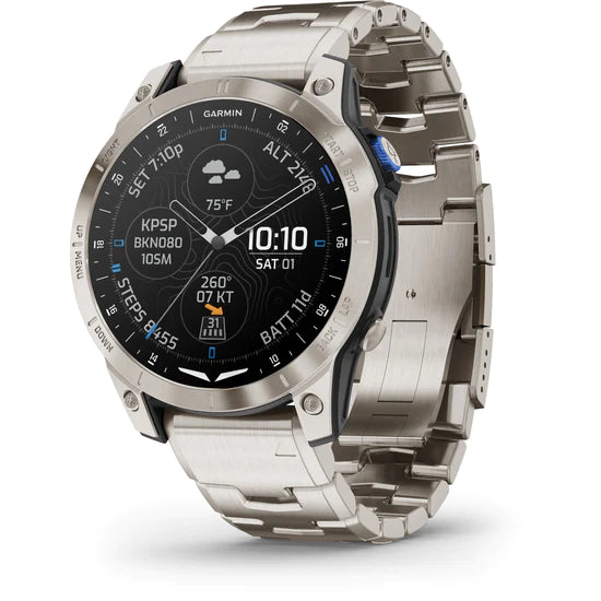 Garmin D2 Mach 1 Aviator Smartwatch - Pilot watch gifts