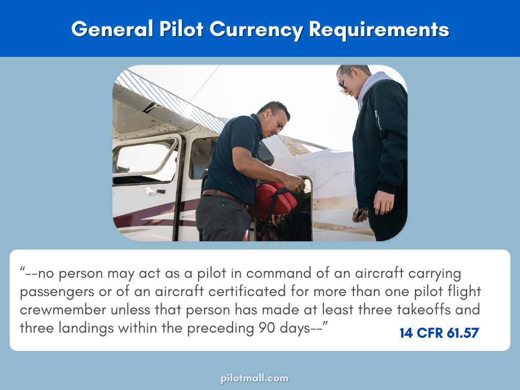 General Pilot Currency Requirements - Pilot Mall
