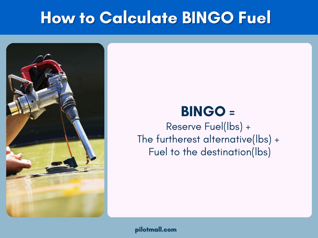 Cómo calcular el combustible del bingo - Pilot Mall