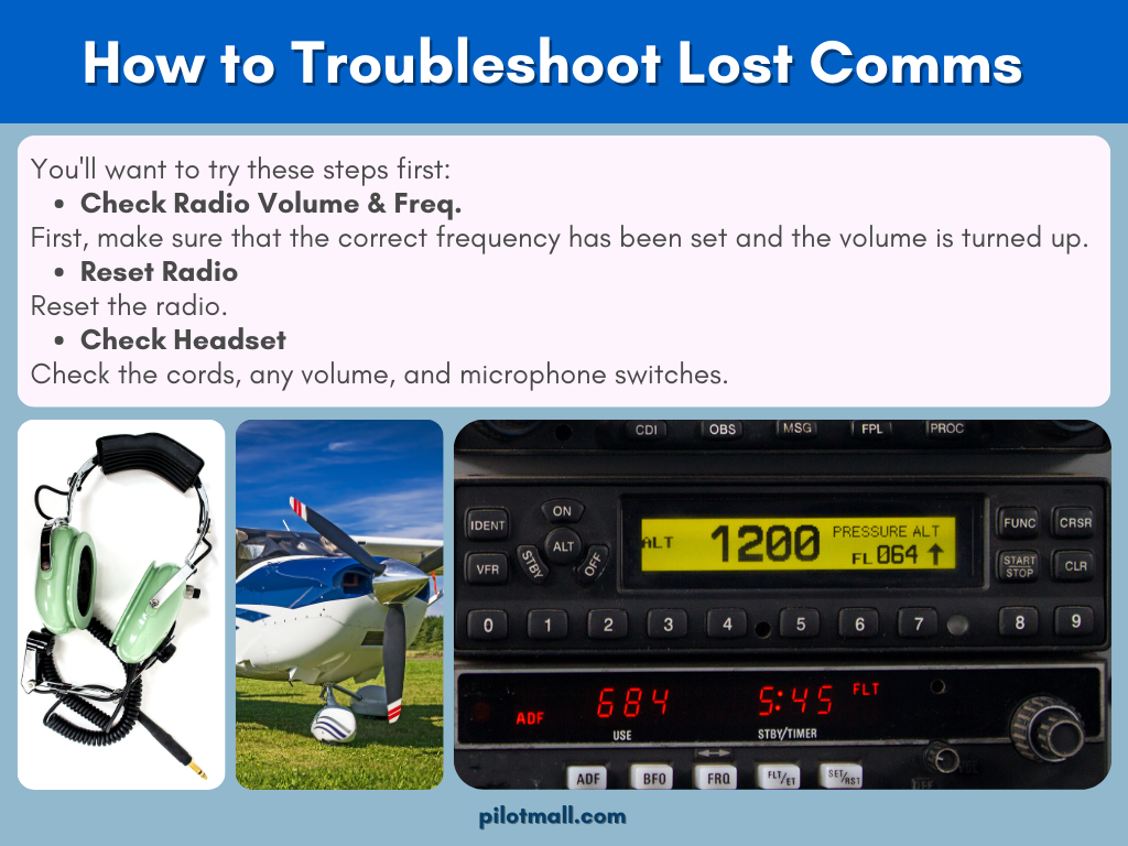 How to Troubleshoot Lost Comms - Pilot Mall