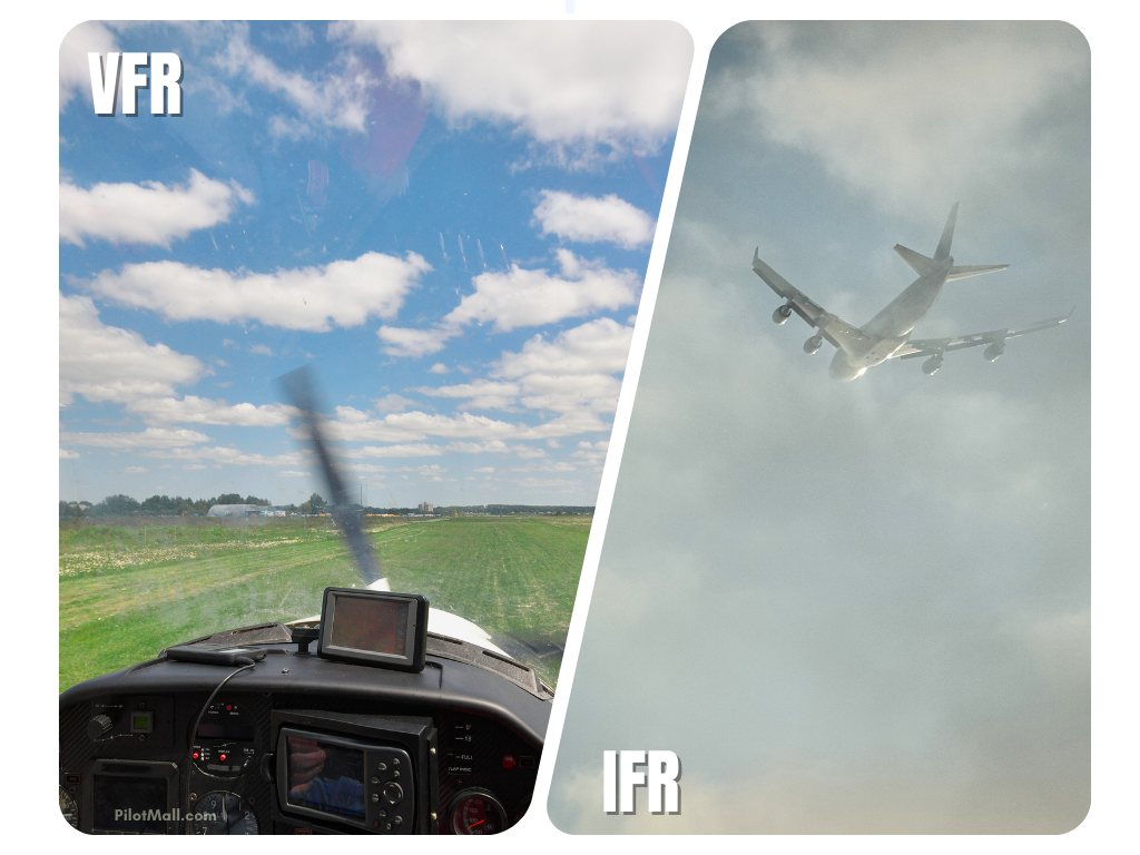 ¿Volar VFR? o volar IFR?