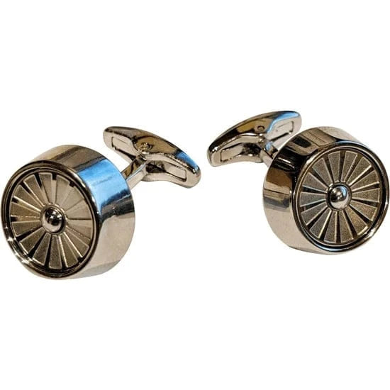 Jet Engine Cufflinks - Pilot Mall