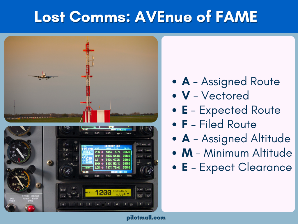 Lost Comms Avenue of Fame Explaination - Pilot Mall