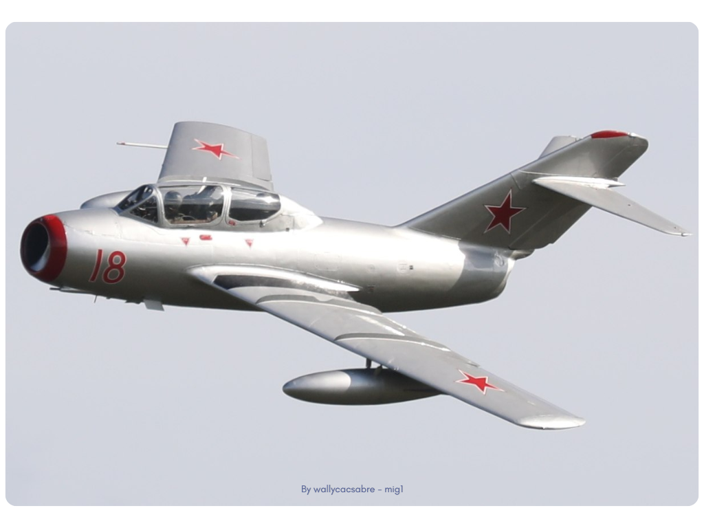 MiG-15 - by wallycacsabre