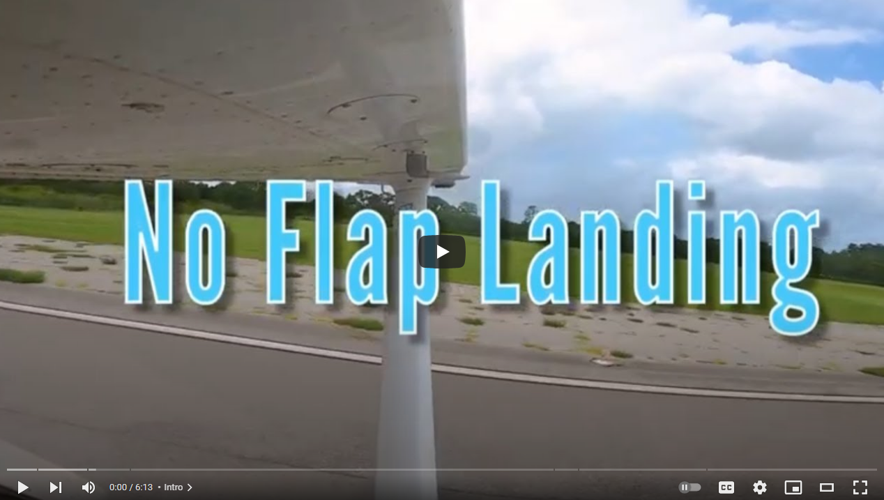 No Flap landing - Epic Flight Academy YouTube