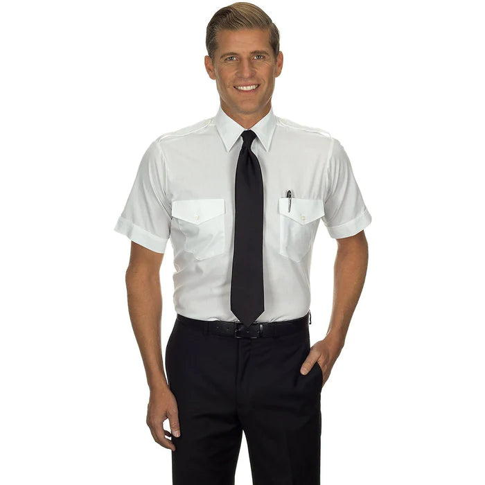 Philips Van Heusen Men's Aviator Shirt - Short Sleeve