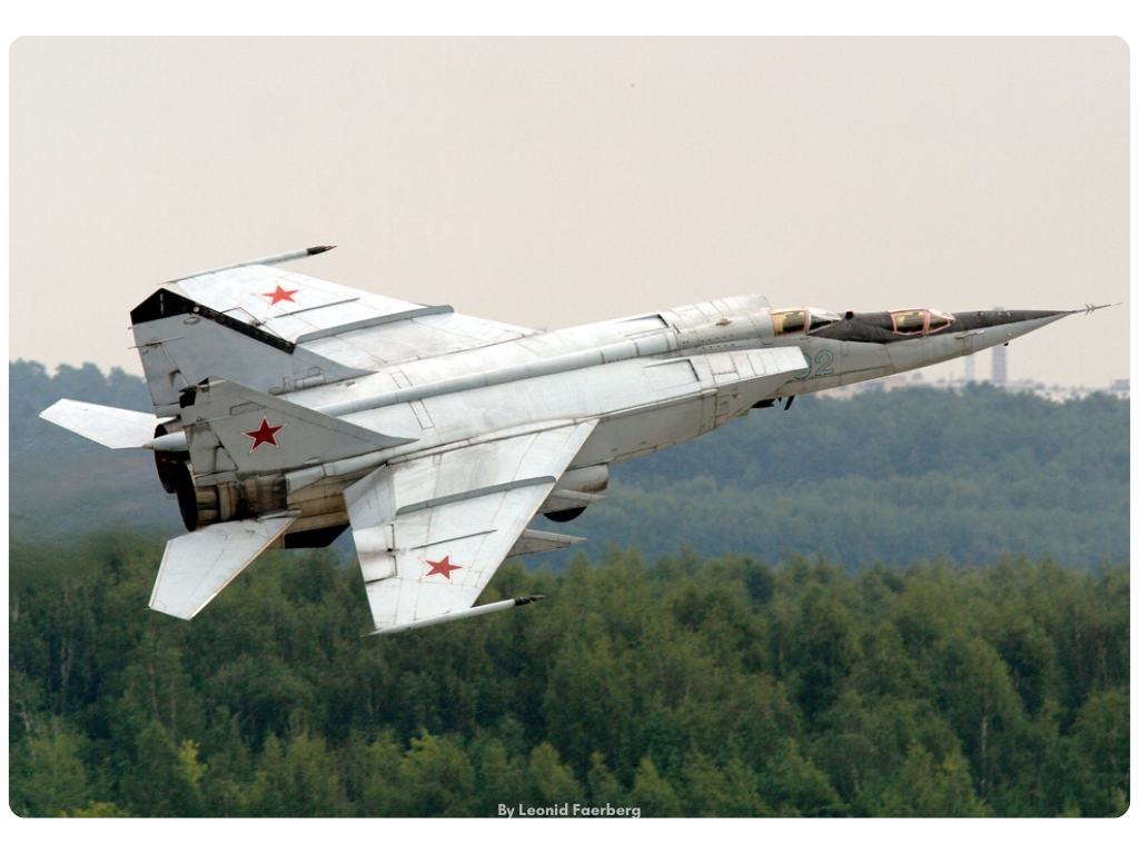 MiG-25PU de la Fuerza Aérea Rusa