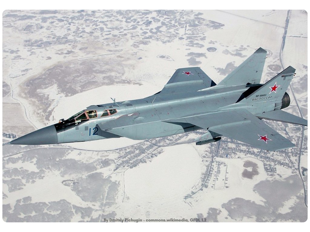 Russian Air Force Mikoyan-Gurevich MiG-31