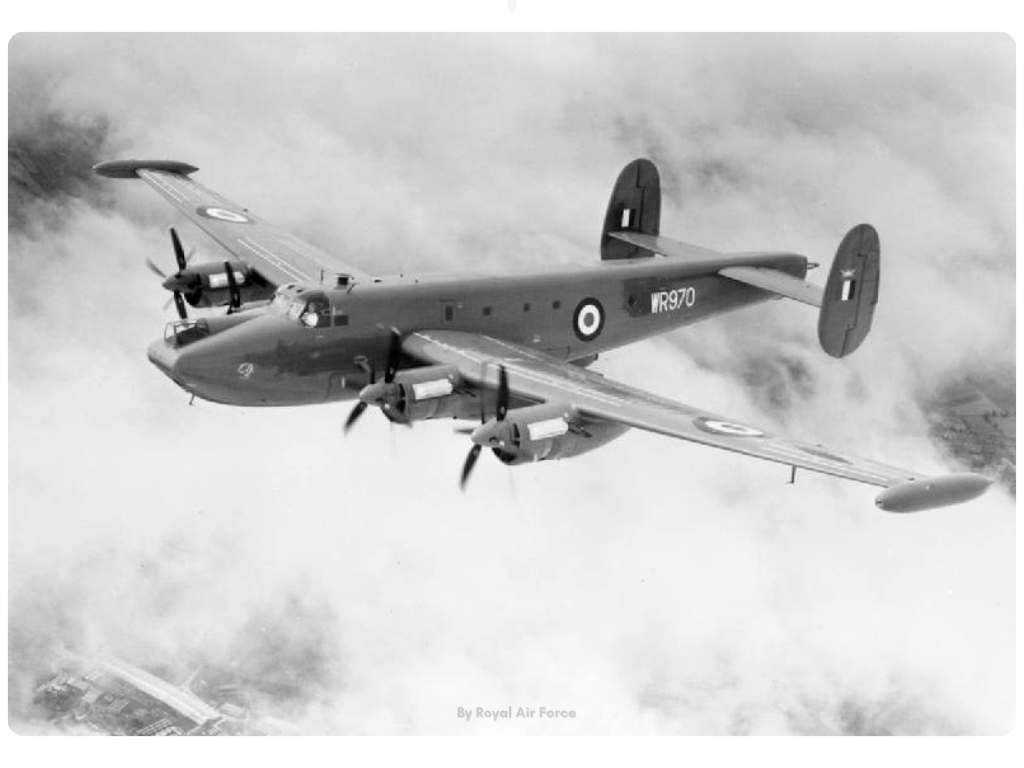 Shackleton MR 3 Photo by RAF - Mid Wing Configuration